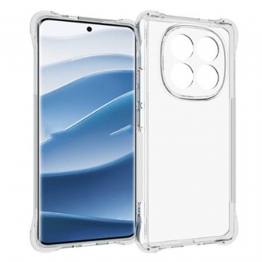 Cover Xiaomi Redmi Note 14 Pro Plus 5g Forstærket Transparent Skridsikker