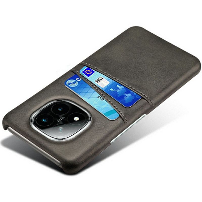 Cover Xiaomi Redmi Note 14 Pro Plus 5g Kortholder I Lædereffekt