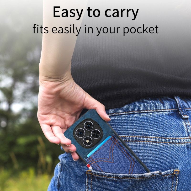 Cover Xiaomi Redmi Note 14 Pro Plus 5g Telefon Etui Denimstof