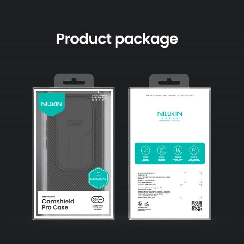 Cover Xiaomi Redmi Note 14 Pro Plus 5g Telefon Etui Nillkin Camshield Pro-serien