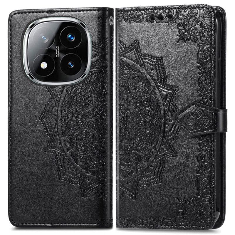 Flip Cover Xiaomi Redmi Note 14 Pro Plus 5g Barok Mandala