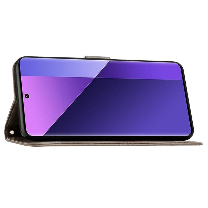 Flip Cover Xiaomi Redmi Note 14 Pro Plus 5g Blomsterprint