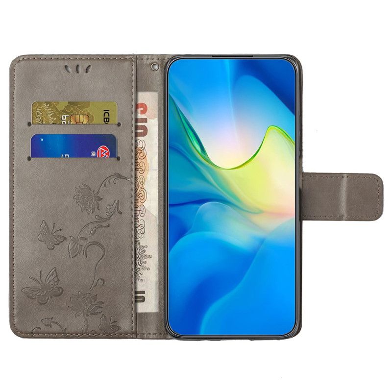 Flip Cover Xiaomi Redmi Note 14 Pro Plus 5g Blomsterprint