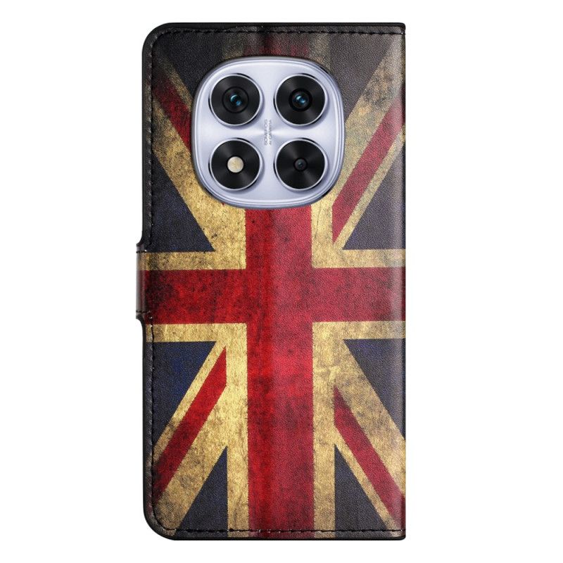 Flip Cover Xiaomi Redmi Note 14 Pro Plus 5g Britisk Vintageflag