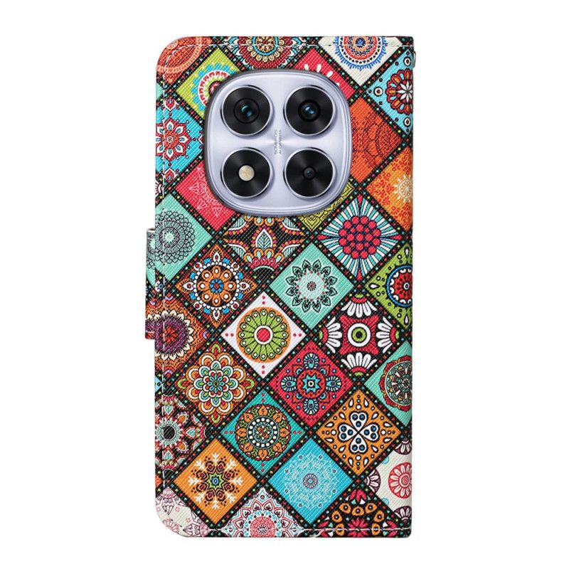 Flip Cover Xiaomi Redmi Note 14 Pro Plus 5g Etnisk Stil