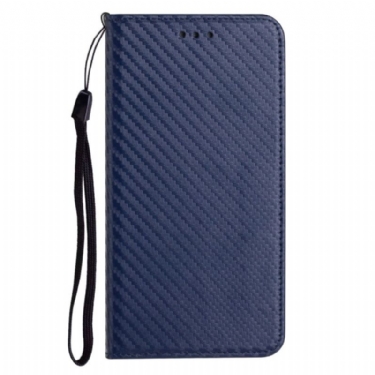 Flip Cover Xiaomi Redmi Note 14 Pro Plus 5g Kulfiber Strap-on