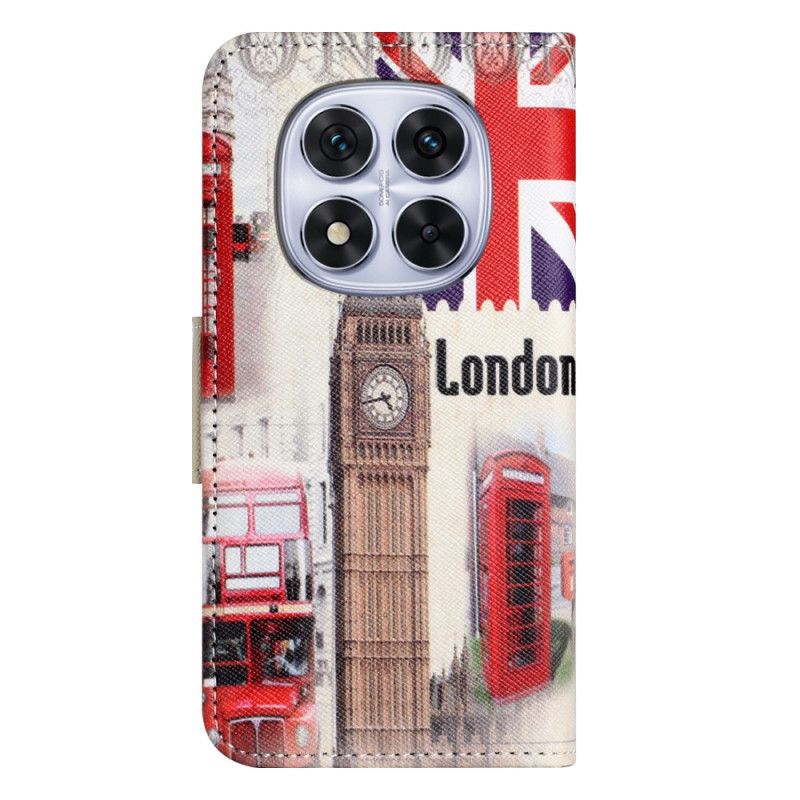 Flip Cover Xiaomi Redmi Note 14 Pro Plus 5g London Life