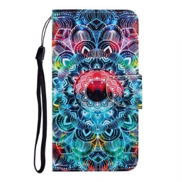 Flip Cover Xiaomi Redmi Note 14 Pro Plus 5g Lysende Mandala