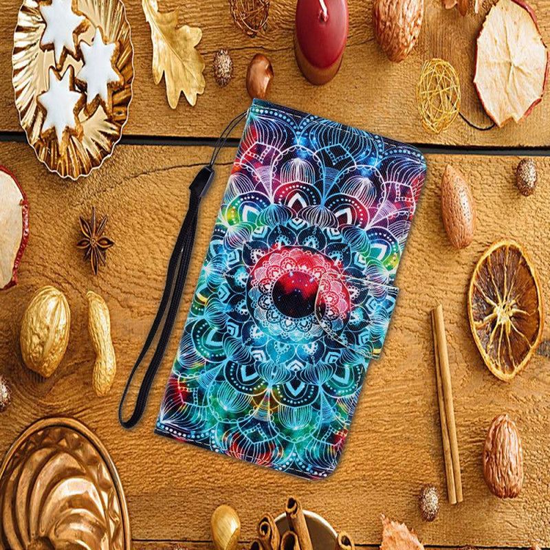 Flip Cover Xiaomi Redmi Note 14 Pro Plus 5g Lysende Mandala