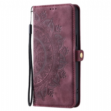 Flip Cover Xiaomi Redmi Note 14 Pro Plus 5g Mandala Ruskindseffekt