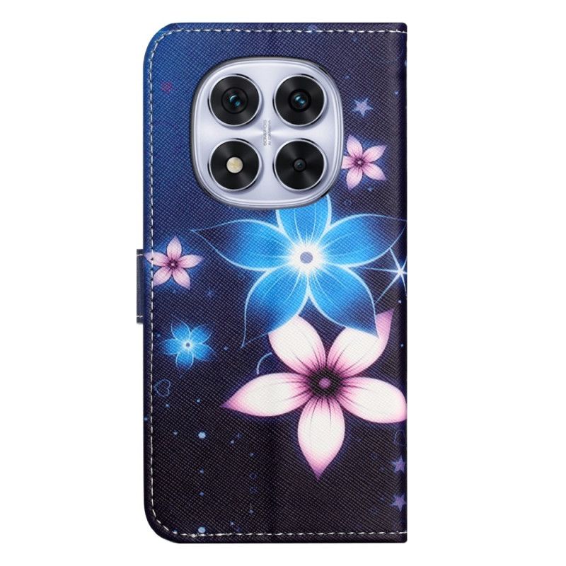 Flip Cover Xiaomi Redmi Note 14 Pro Plus 5g Måneblomster