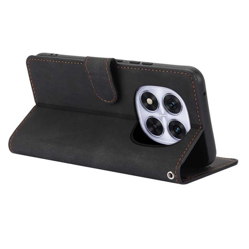 Flip Cover Xiaomi Redmi Note 14 Pro Plus 5g Med Pung Og Stativ