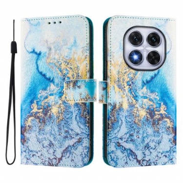 Flip Cover Xiaomi Redmi Note 14 Pro Plus 5g Oceanmarmormønster