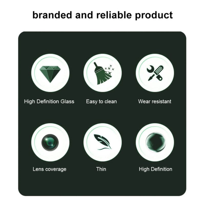 Hærdet Glaslinsebeskytter Til Xiaomi Redmi Note 14 Pro Plus 5g