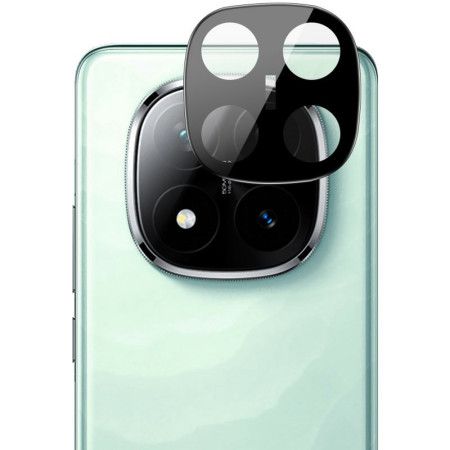 Hærdet Glaslinsebeskytter Til Xiaomi Redmi Note 14 Pro Plus 5g (sort Version)