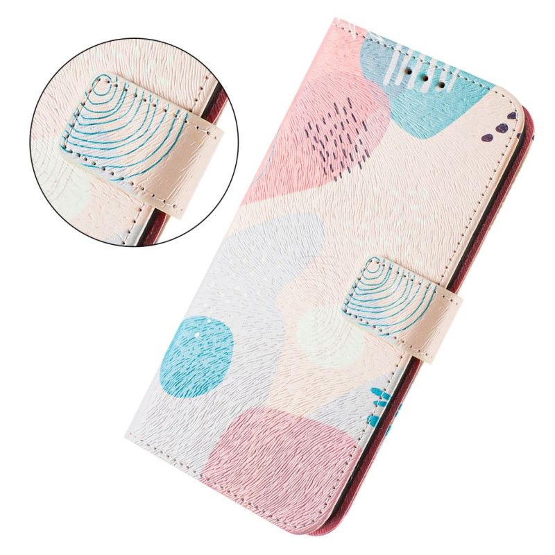 Læder Cover Xiaomi Redmi Note 14 Pro Plus 5g Telefon Etui Graffitimønster