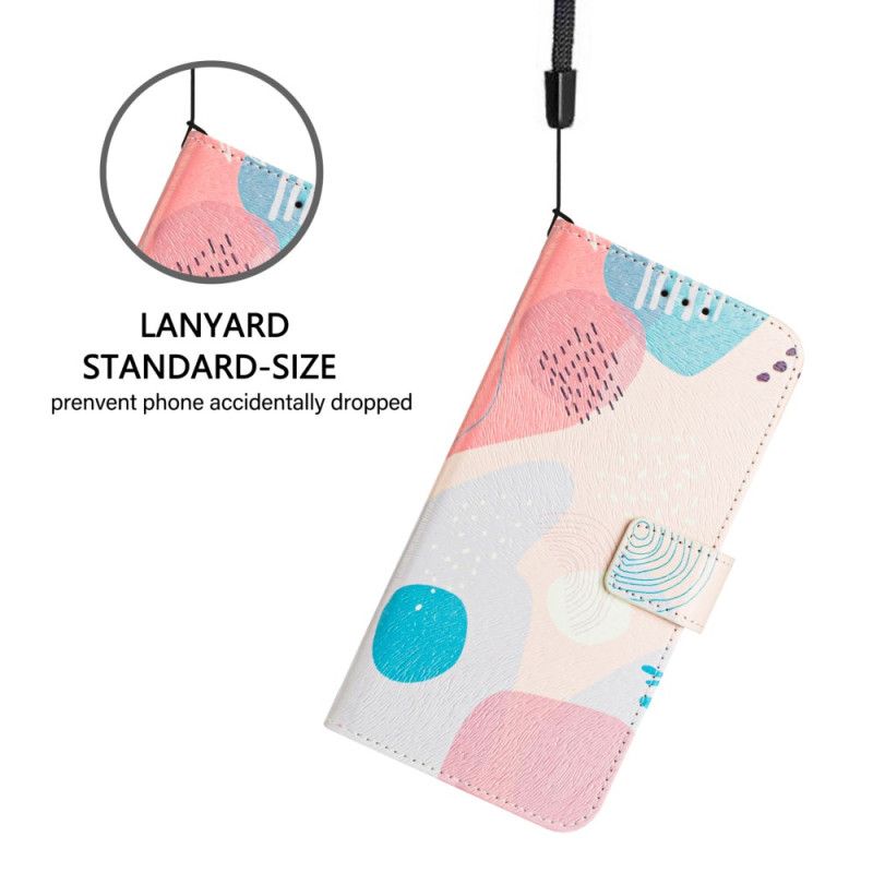 Læder Cover Xiaomi Redmi Note 14 Pro Plus 5g Telefon Etui Graffitimønster