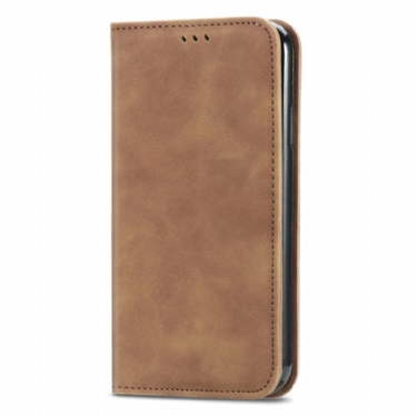 Læder Cover Xiaomi Redmi Note 14 Pro Plus 5g Telefon Etui Lædereffekt