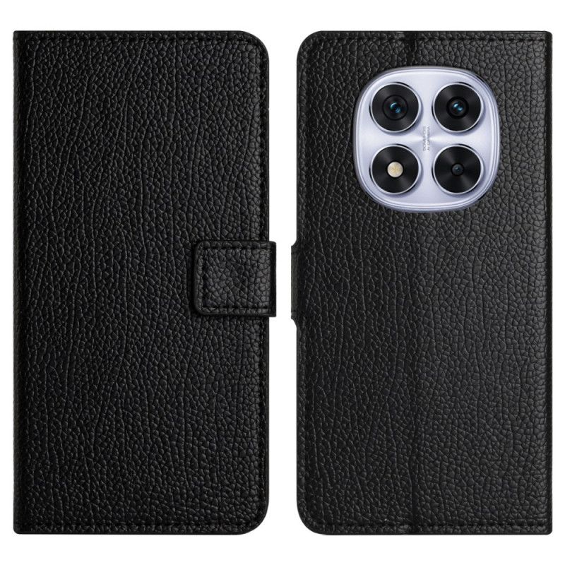 Læder Cover Xiaomi Redmi Note 14 Pro Plus 5g Telefon Etui Litchitekstur