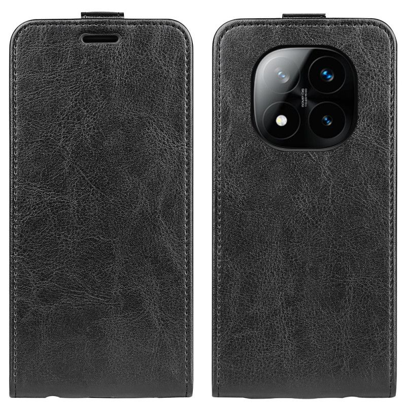 Læder Cover Xiaomi Redmi Note 14 Pro Plus 5g Telefon Etui Lodret Flap