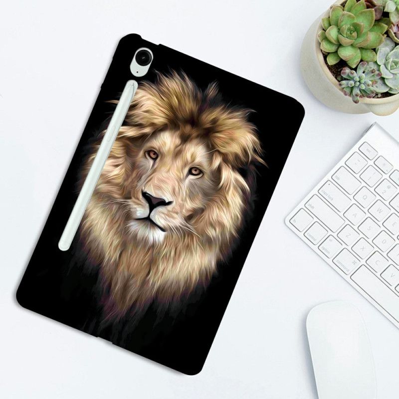 Cover Samsung Galaxy Tab S10 Fe Plus Løvemønster