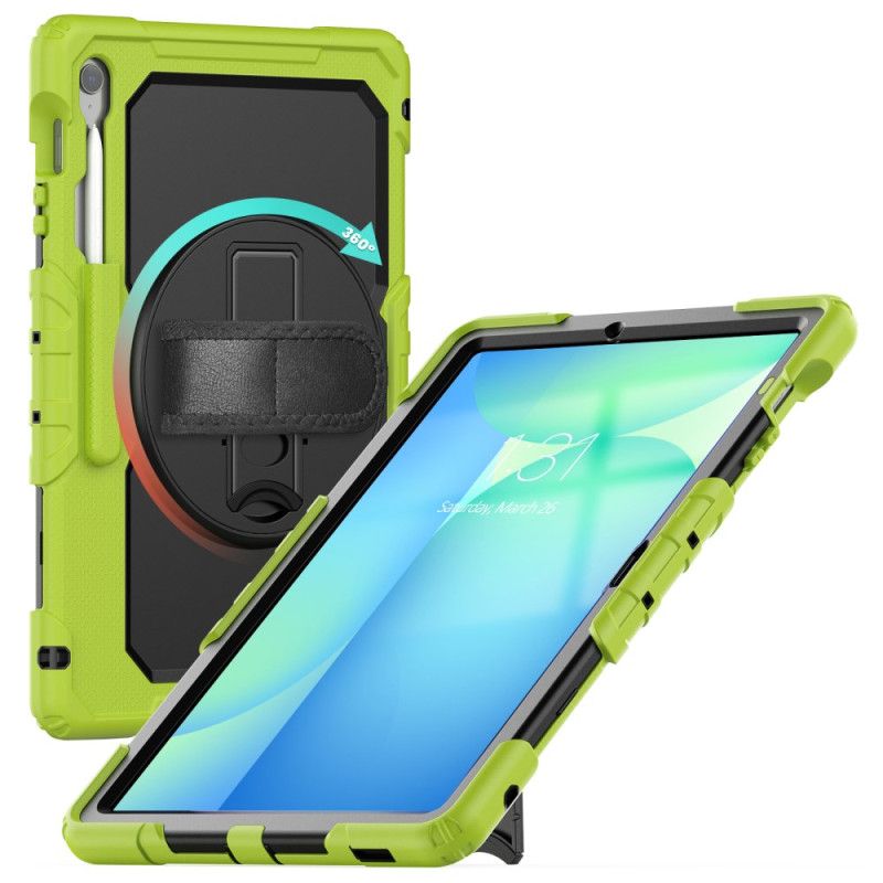 Cover Samsung Galaxy Tab S10 Fe Plus Ultra-resistent Med Skulderrem