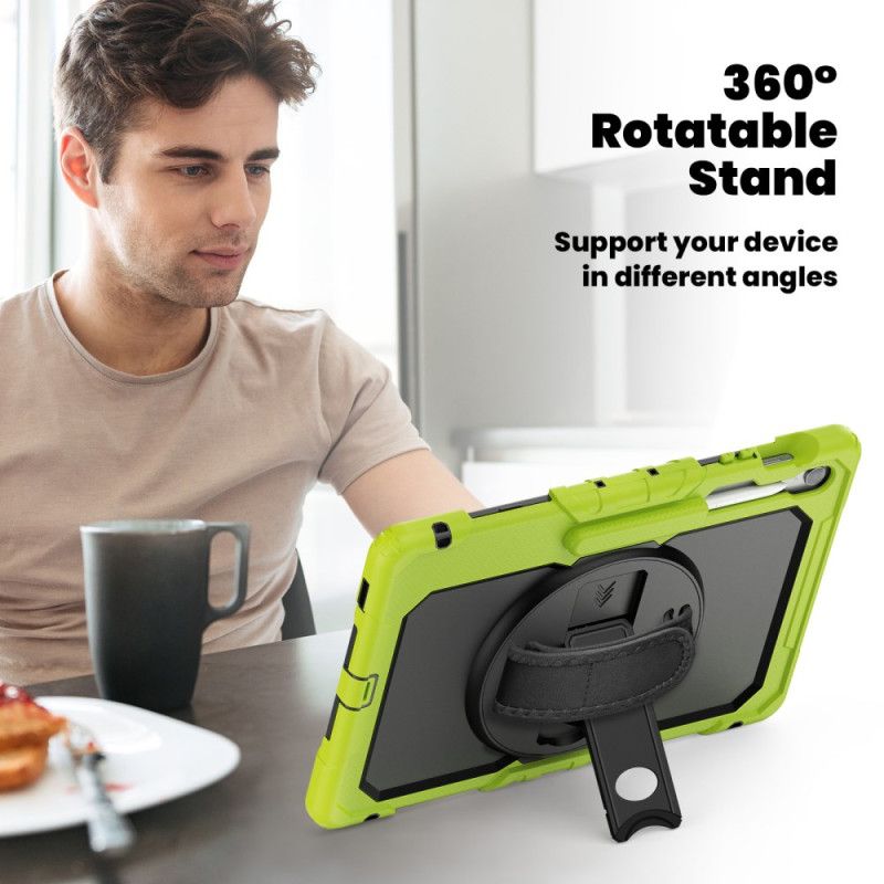 Cover Samsung Galaxy Tab S10 Fe Plus Ultra-resistent Med Skulderrem