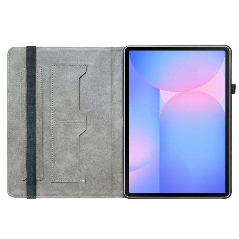 Etui Samsung Galaxy Tab S10 Fe Plus Blå Sommerfugle
