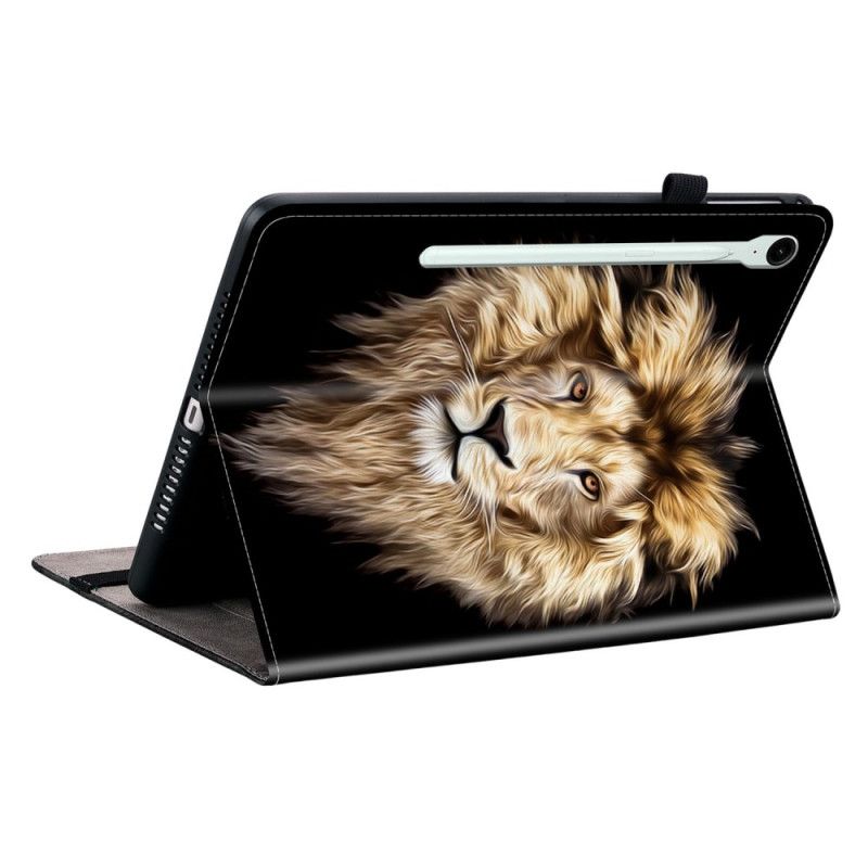 Etui Samsung Galaxy Tab S10 Fe Plus Løvehoved