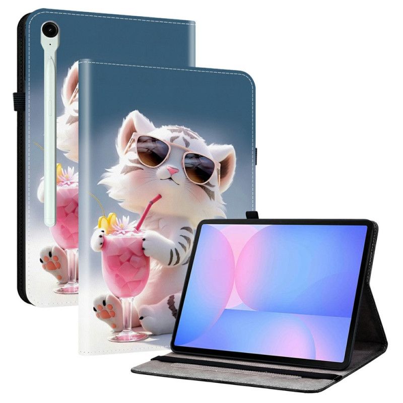 Etui Samsung Galaxy Tab S10 Fe Plus Tegneserietiger