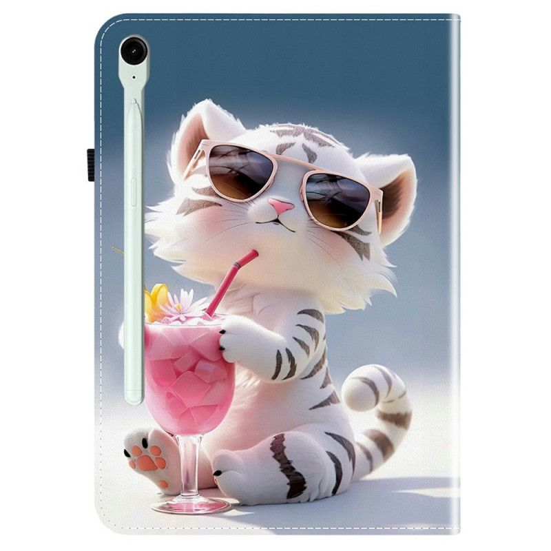 Etui Samsung Galaxy Tab S10 Fe Plus Tegneserietiger