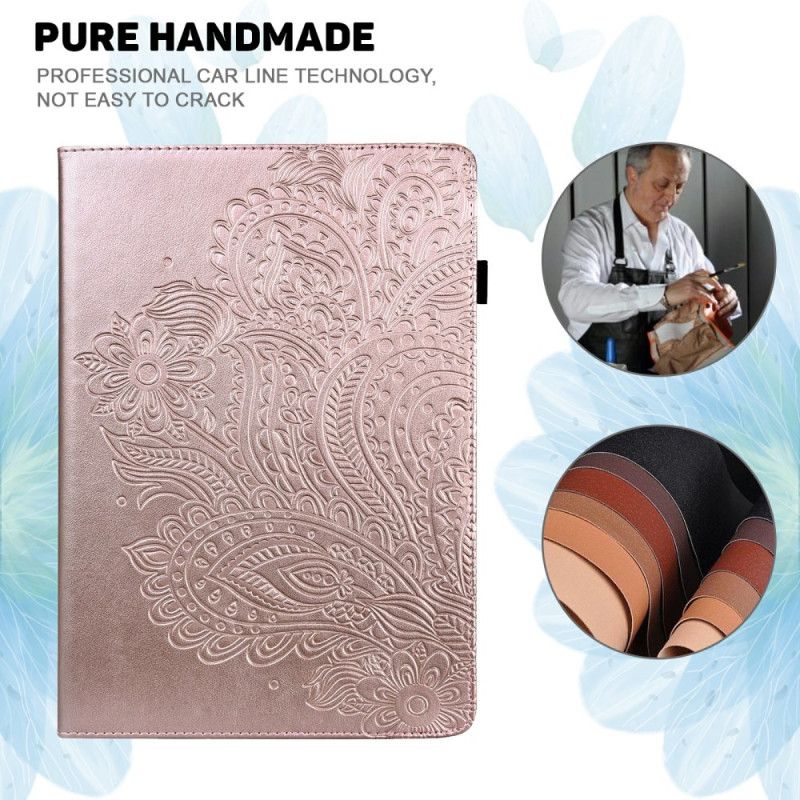Flip Cover Til Samsung Galaxy Tab S10 Fe Plus Blomsterblonde