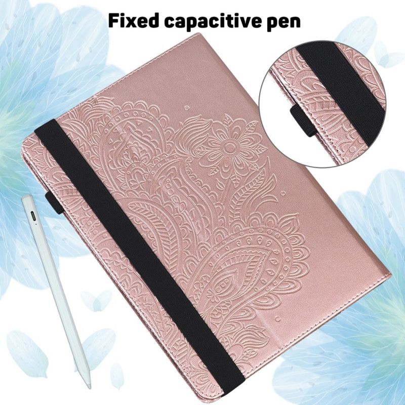 Flip Cover Til Samsung Galaxy Tab S10 Fe Plus Blomsterblonde