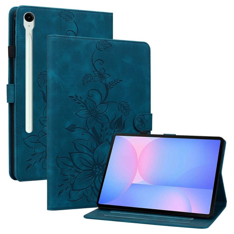 Flip Cover Til Samsung Galaxy Tab S10 Fe Plus Fleur-de-lis