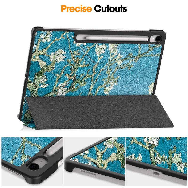 Samsung Galaxy Tab S10 Fe Plus Blomstermotiv