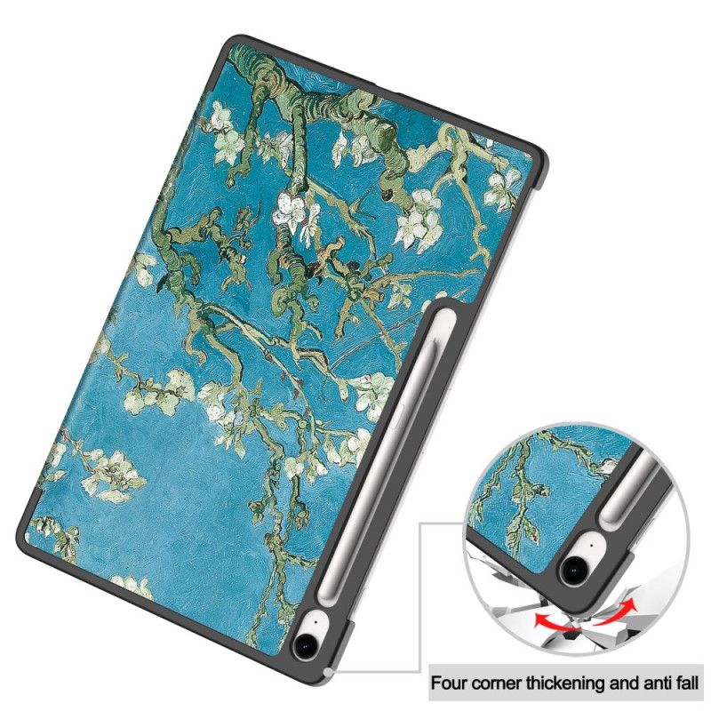 Samsung Galaxy Tab S10 Fe Plus Blomstermotiv