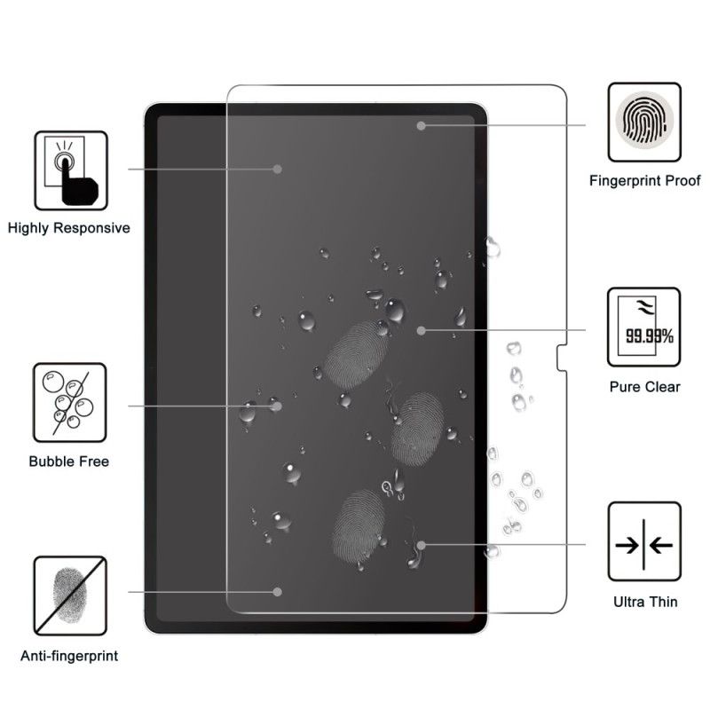 Samsung Galaxy Tab S10 Fe Plus Hærdet Glasskærmbeskytter