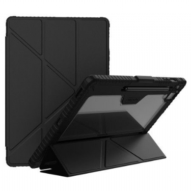 Samsung Galaxy Tab S10 Fe Plus Nillkin-bumper Med Origami-stativ Og Glidende Cover