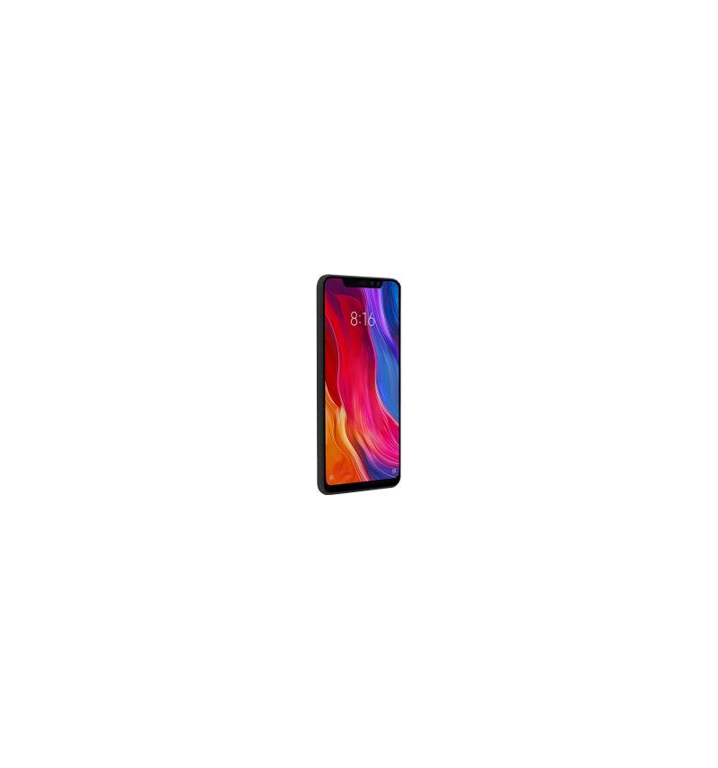 Cover Xiaomi Redmi Note 6 Pro Hemming Imak Med Aftagelig Ring - Sort