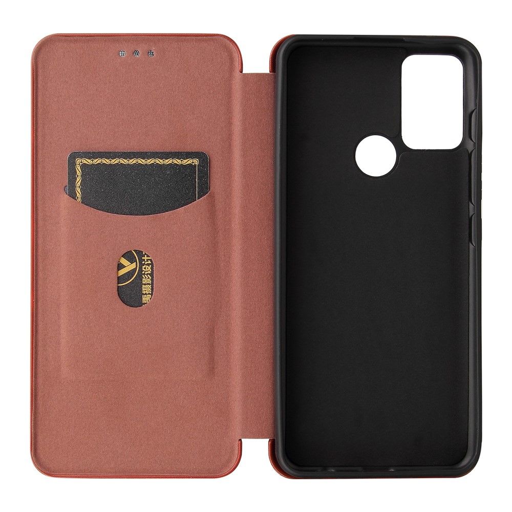 Flip Cover Motorola Moto G50 Carbon Fiber Style Kunstlæder