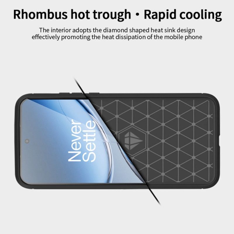 Cover Oneplus Nord 4 Børstet Kulfiber