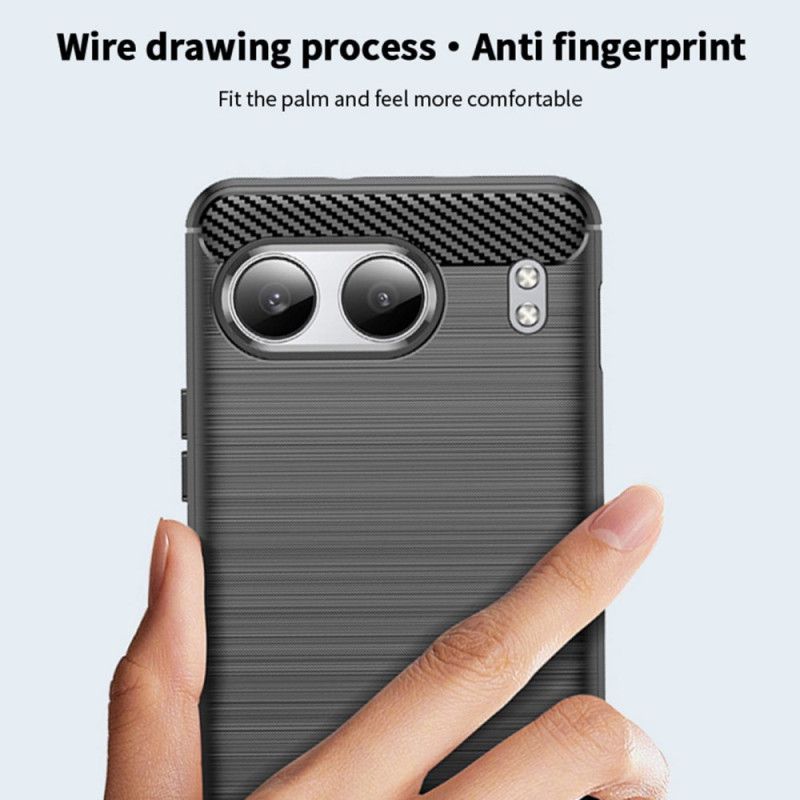 Cover Oneplus Nord 4 Børstet Kulfiber