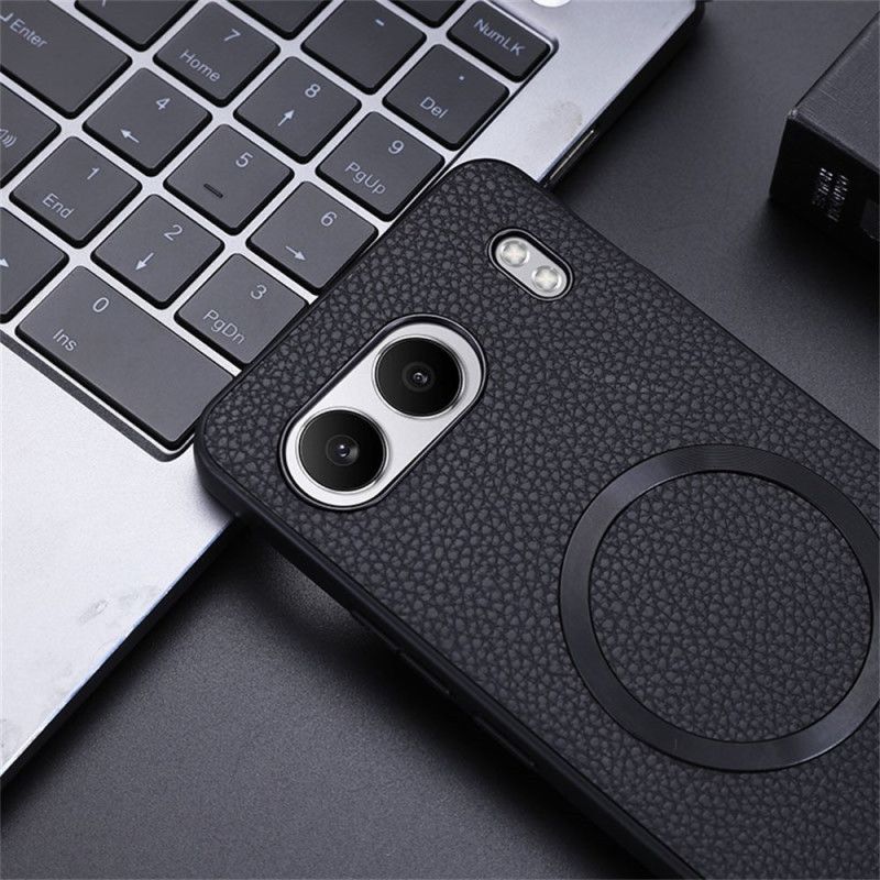 Cover Oneplus Nord 4 Litchi-kunstlæder Kompatibel Med Magsafe