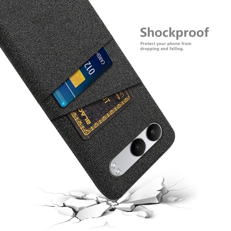 Cover Til Oneplus Nord 4 Kortholder I Stof