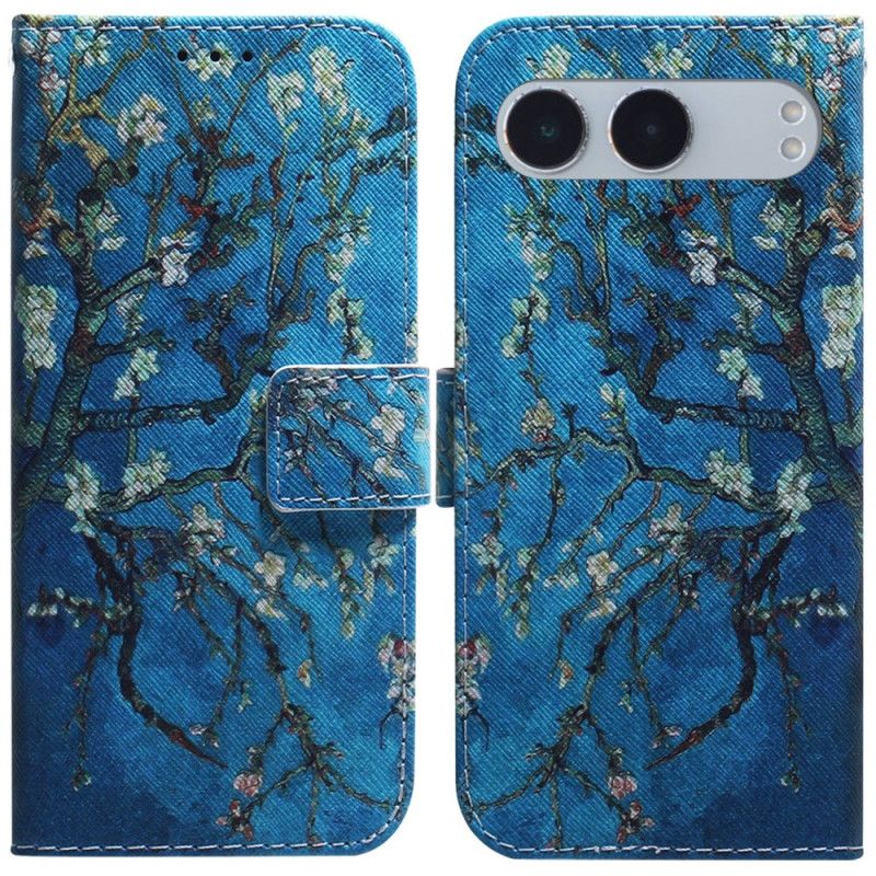Flip Cover Oneplus Nord 4 Abrikosblomster