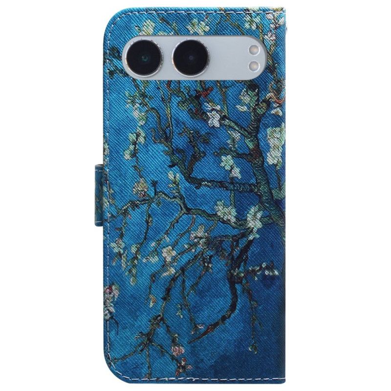 Flip Cover Oneplus Nord 4 Abrikosblomster