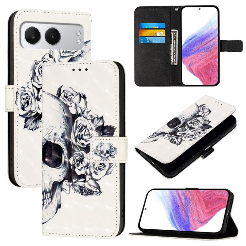 Flip Cover Oneplus Nord 4 Blomsterkranie