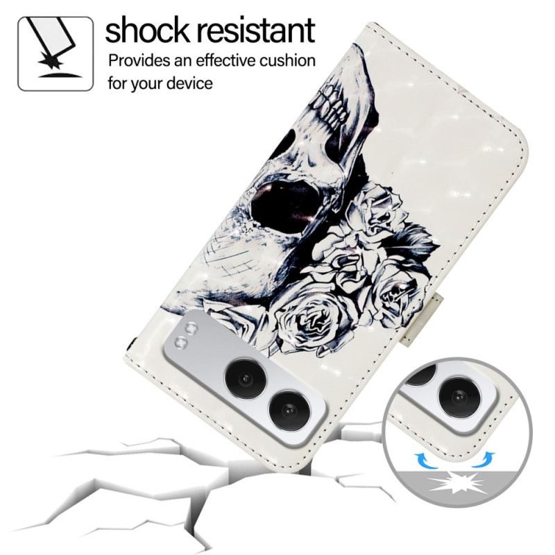 Flip Cover Oneplus Nord 4 Blomsterkranie