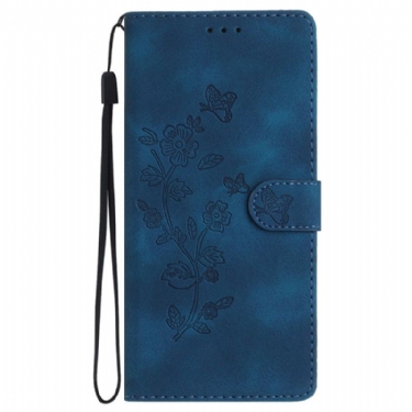 Flip Cover Oneplus Nord 4 Blomsterprint