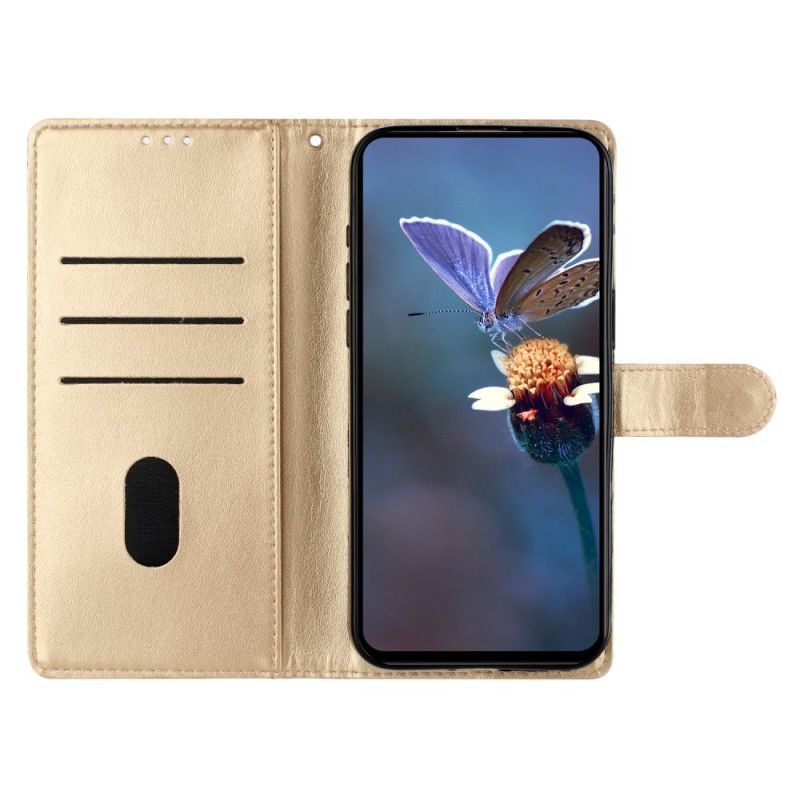 Flip Cover Oneplus Nord 4 Blomsterprintet Remdesign